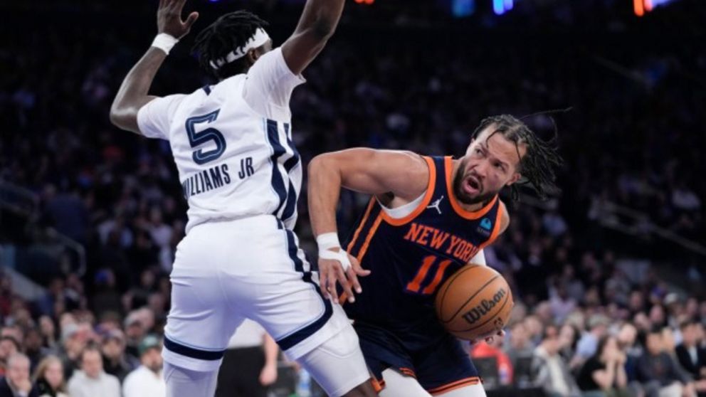 New York Knicks le gana un partidazo a Memphis Grizzlies y se afianza en la Conferencia Este de la NBA
