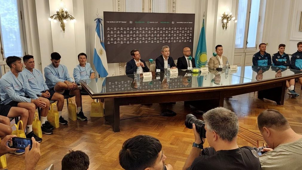 Copa Davis: se realizó el sorteo de la serie entre Argentina y Kazajistán