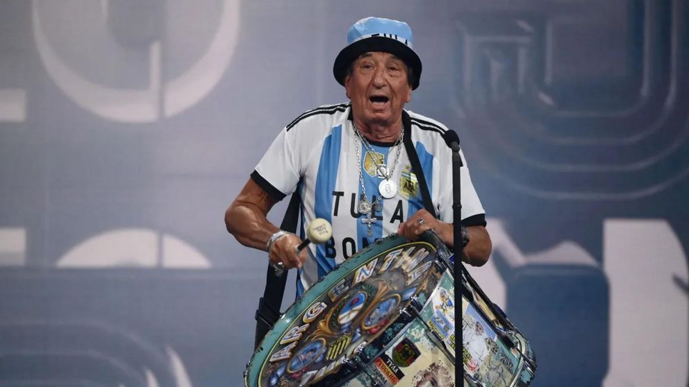 Internaron de urgencia al Tula, el hincha más conocido de la Selección Argentina