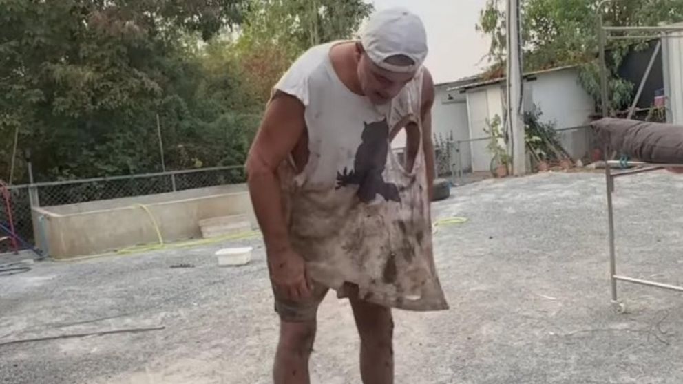 Impactante: Frank Cuesta, a punto de morir tras ser atacado por un animal salvaje