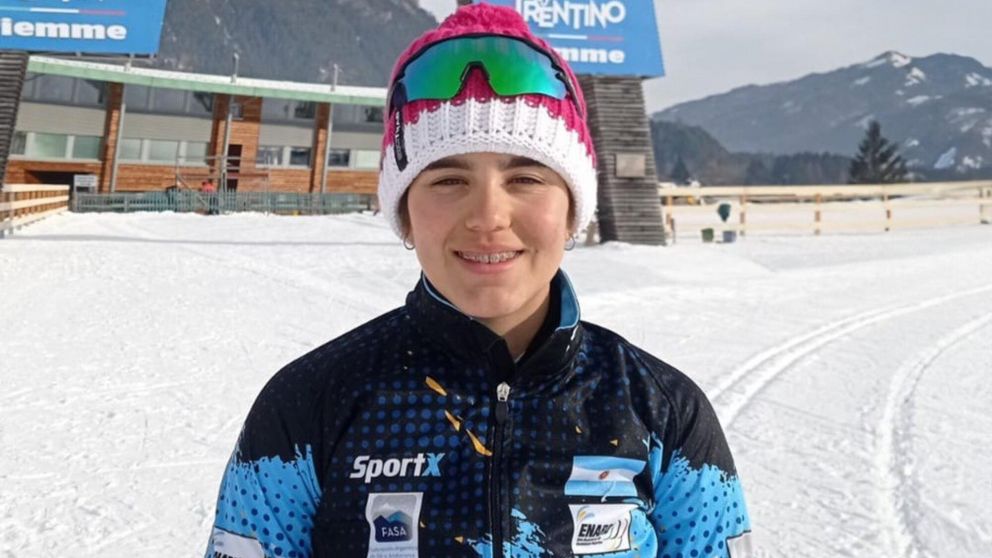Los argentinos participaron en esquí de fondo en los JJOO de la Juventud de Invierno