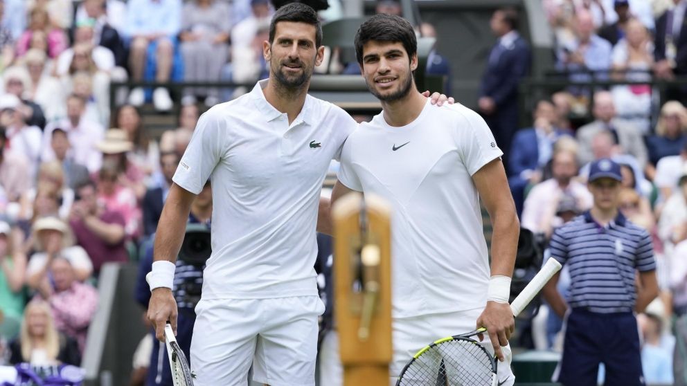 Djokovic sigue como N° 1 del ránking de la ATP pero Alcaraz se le acercó: quién es el mejor argentino
