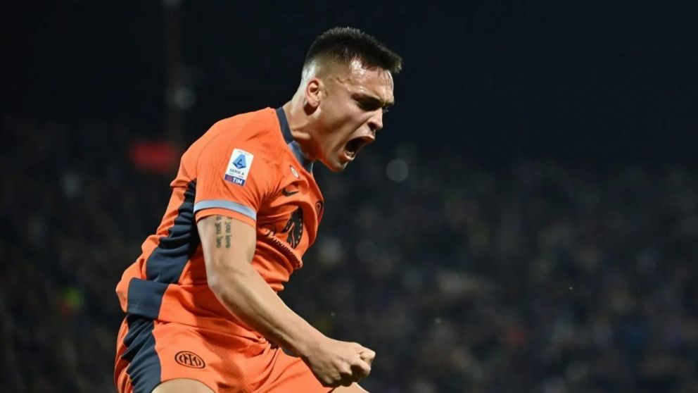 Lautaro Martínez alcanzó a Icardi y se convirtió en el máximo goleador argentino en la historia del Inter