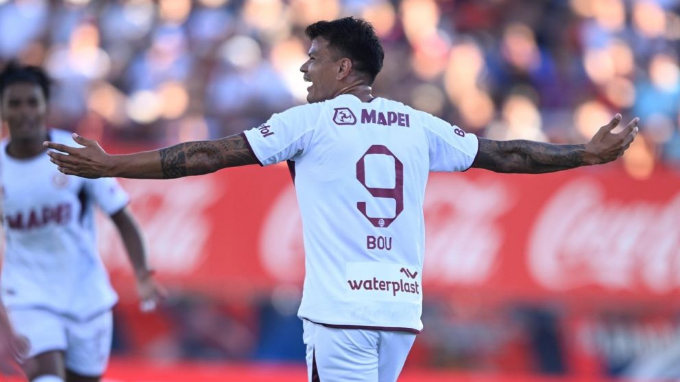 Con doblete de Bou, Lanús le ganó a San Lorenzo y arrancó la Copa de la Liga Profesional con el pie derecho