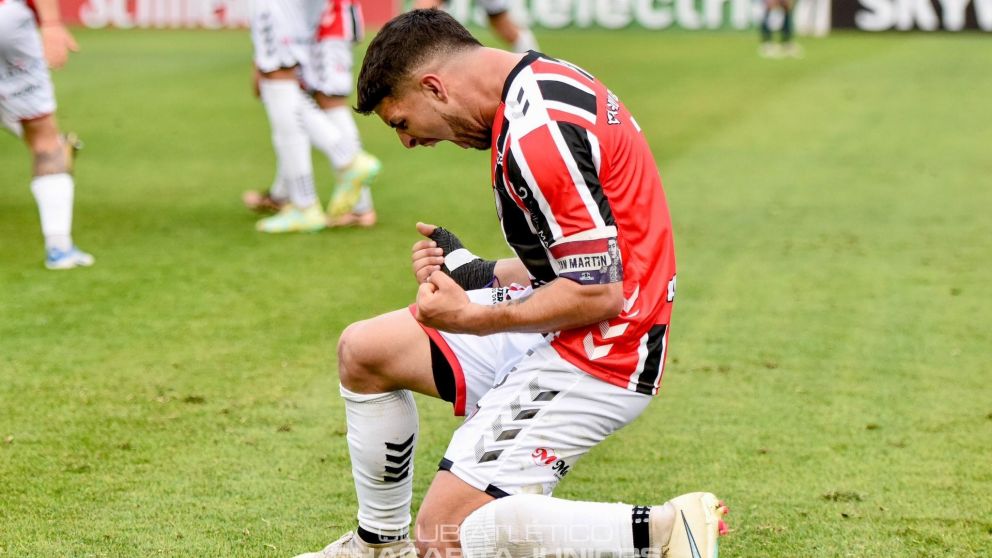 Chacarita reveló cuál es el estado de salud de Luciano Perdomo: los detalles