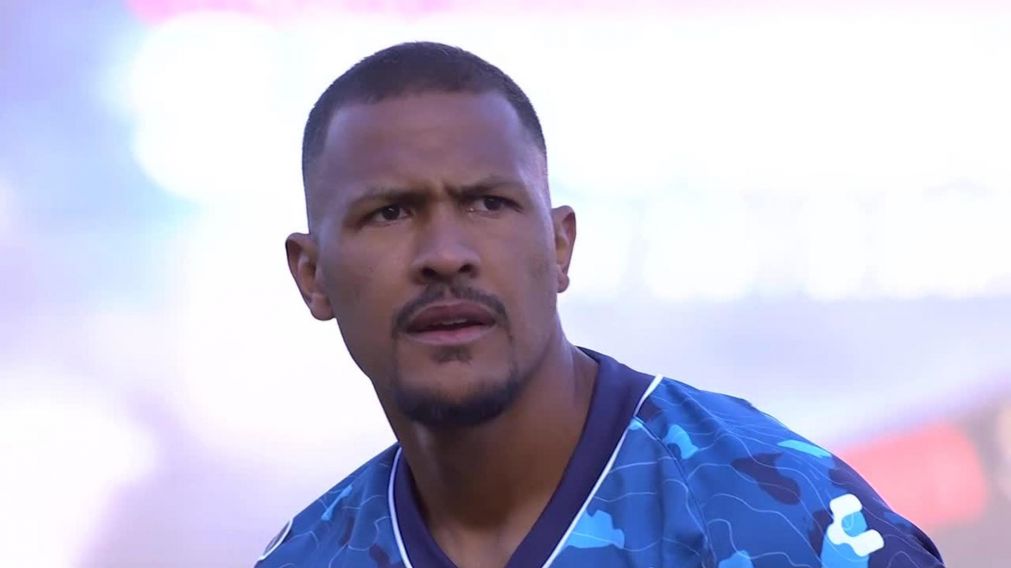 As� fue el reencuentro de Rond�n con sus ex compa�eros antes del partido entre River y Pachuca