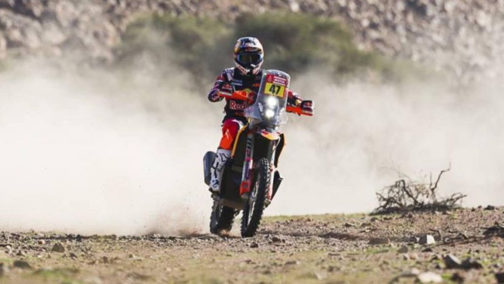 Dakar 2024: Kevin Benavides llegó 7° en Motos y está 5° a falta de una etapa