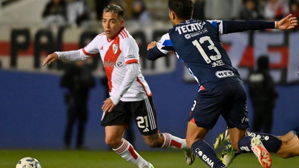 River rescató un empate ante Rayados de Monterrey en el primer amistoso del año