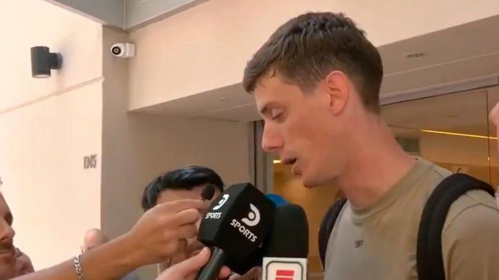 Germán Conti llegó a Racing y fue contundente: "Vengo a ser campeón"