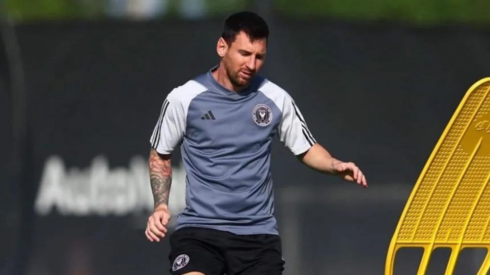 Messi deleitó a todos en la práctica del Inter Miami a puertas abiertas: el video
