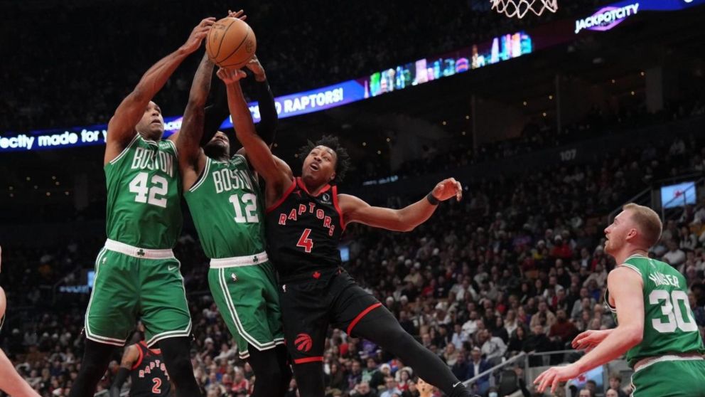 NBA: Boston Celtics debió batallar para ganarle a Toronto Raptors
