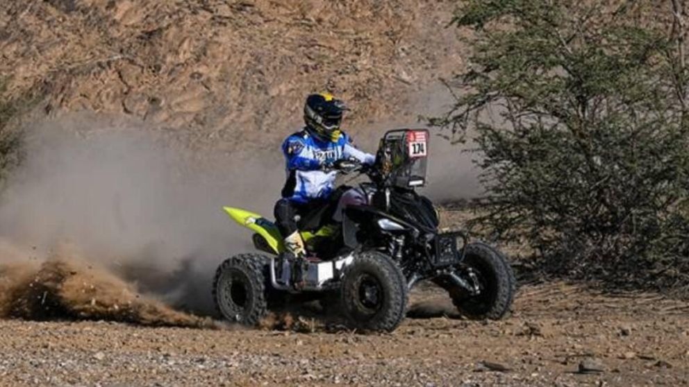 Dakar 2024: Manuel Andújar ganó la etapa en Cuatriciclos y se afirma como líder