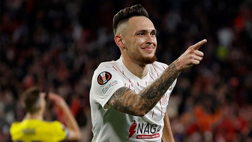 Lucas Ocampos metió magia y convirtió un gol de penal "no look" para Sevilla: el video