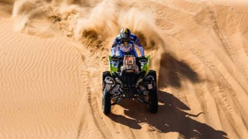 Dakar 2024: Manuel Andújar sigue líder en Cuatriciclos cumplido el Empty Quarter