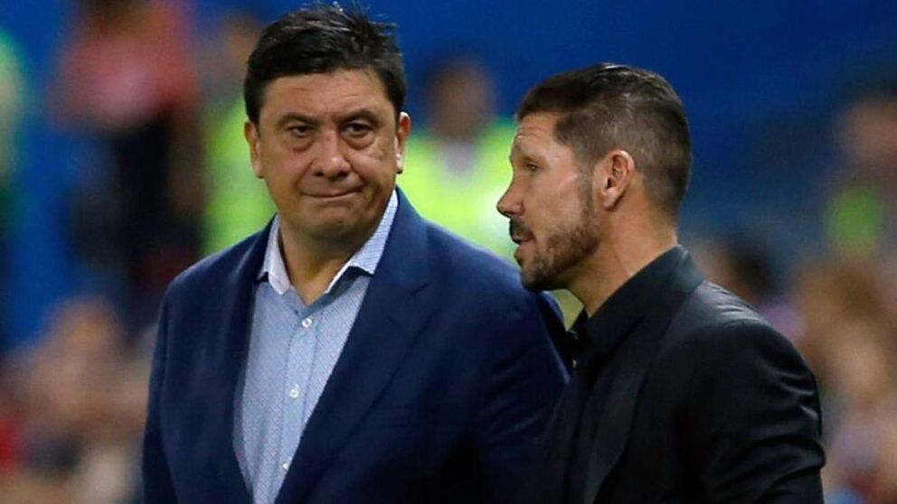 Burgos explotó contra Simeone por la derrota del Atlético de Madrid ante Real Madrid
