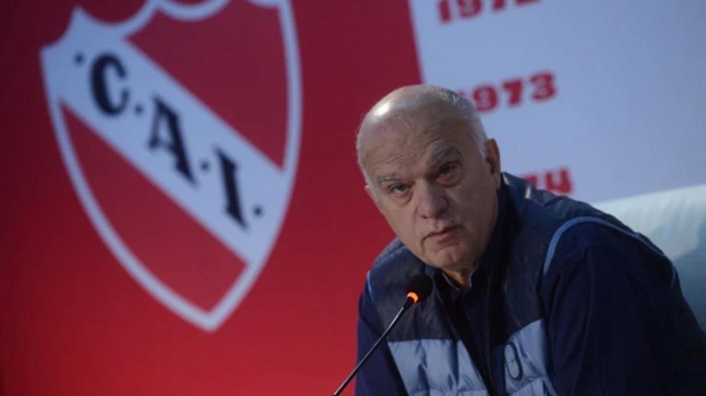 Arde Independiente: Grindetti habló sobre la renuncia de Marconi y se acordó de Doman