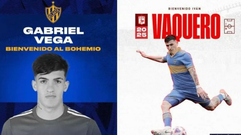 Las tremendas presentaciones de Atlanta y Deportivo Mor�n a dos ex Boca: los videos que se hicieron virales