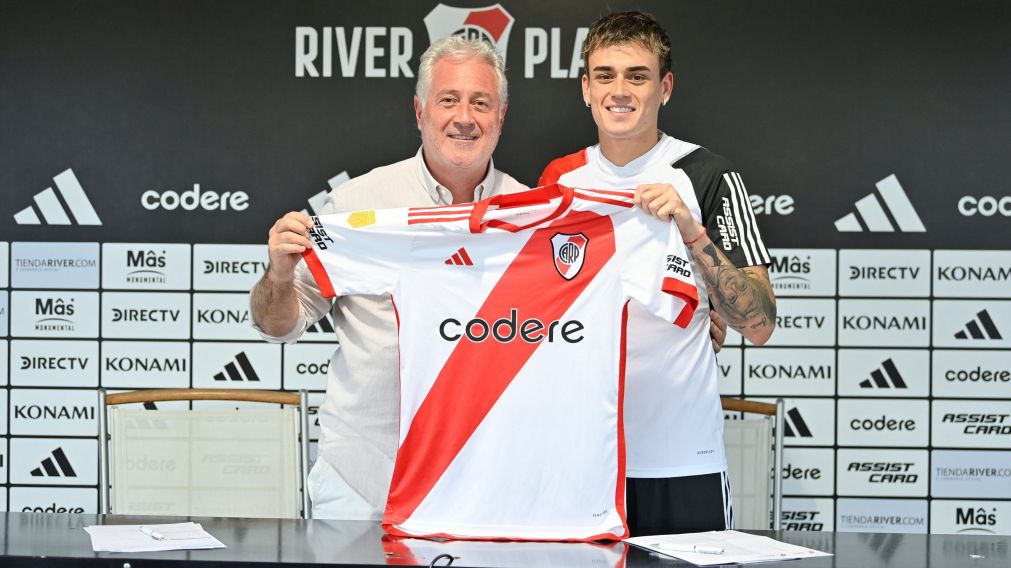 River hoy: Nicolás Fonseca firmó su contrato y es el primer refuerzo