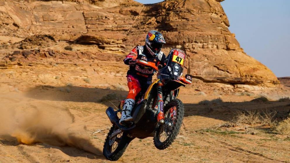 Dakar 2024: Kevin Benavides llegó 8° en Motos, donde de impuso Ross Branch