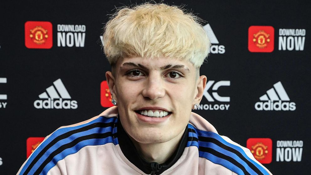 Alejandro Garnacho en el equipo ideal Sub-20 de 2023 de la IFFHS