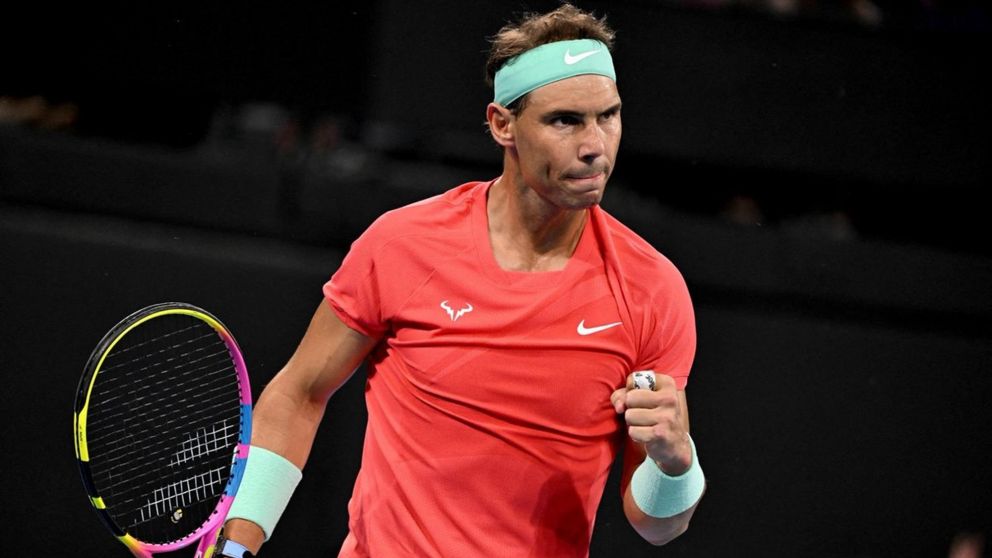 Rafael Nadal volvió a jugar un gran tenis y se metió en los cuartos de final en Brisbane