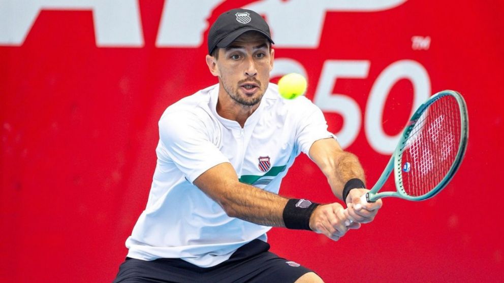 Pedro Cachín fue eliminado en primera ronda del ATP 250 de Hong Kong