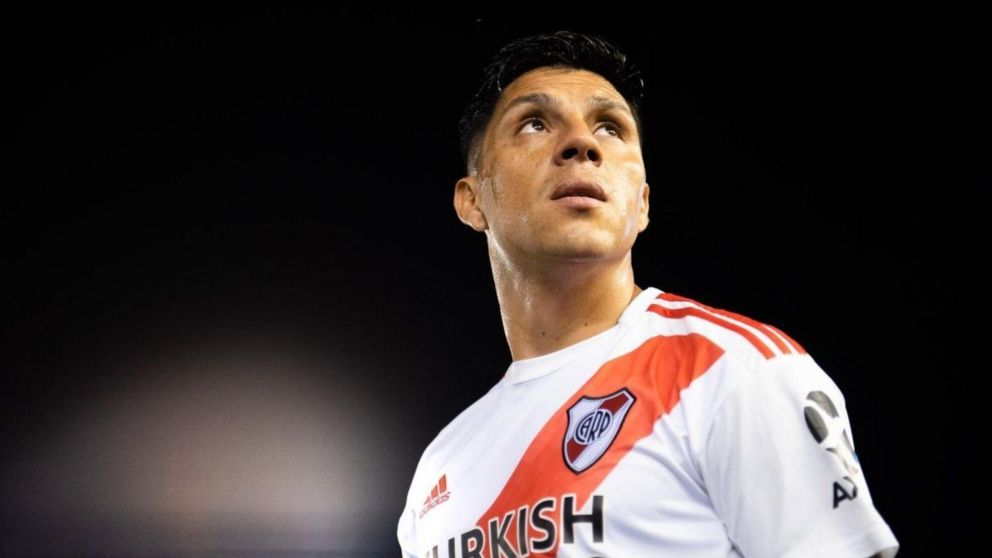 Enzo Pérez se despidió de River y su esposa publicó un sugestivo mensaje: ¿el posteo fue para Demichelis?