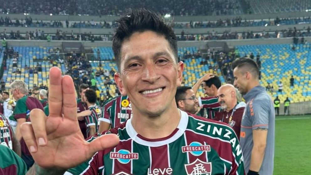 Germán Cano fue elegido como "Rey de América"