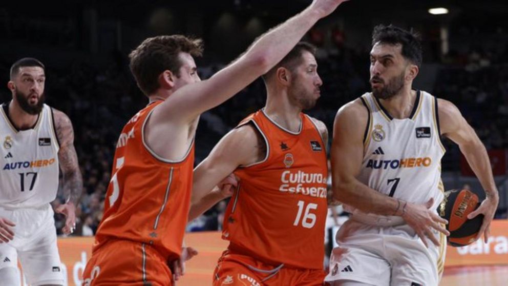 Campazzo lidera al puntero Real Madrid ante Valencia Basket