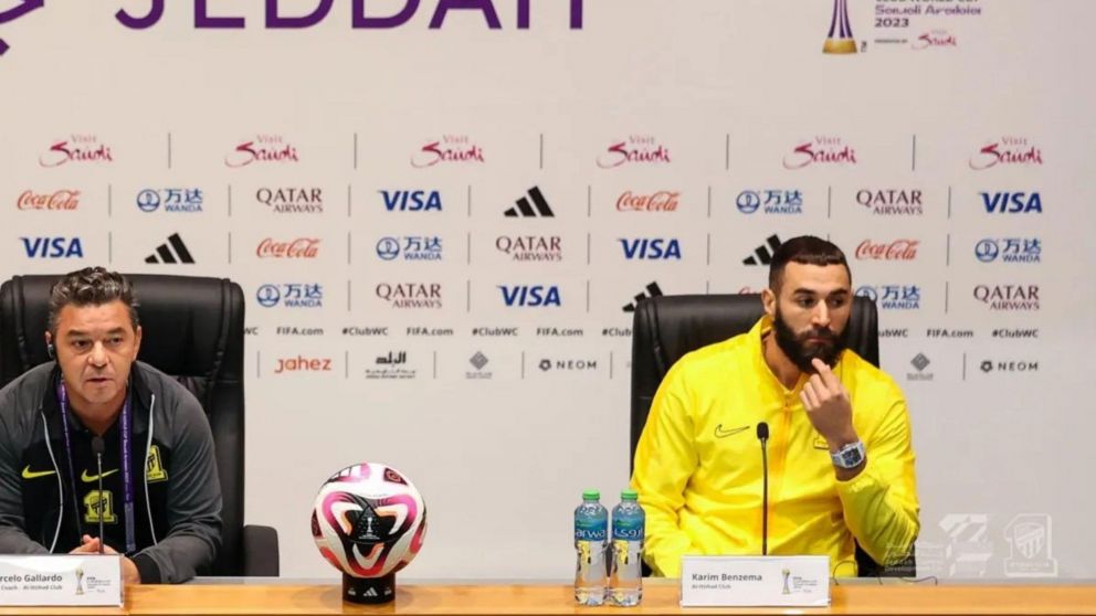 Sufre Gallardo: aseguran que Benzema se marchó de Arabia Saudita sin dar explicaciones