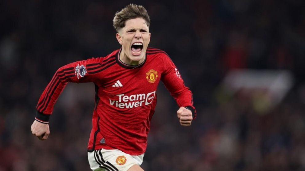 Garnacho está entre los 10 mejores juveniles de 2023 según la IFFHS: qué lugar ocupa