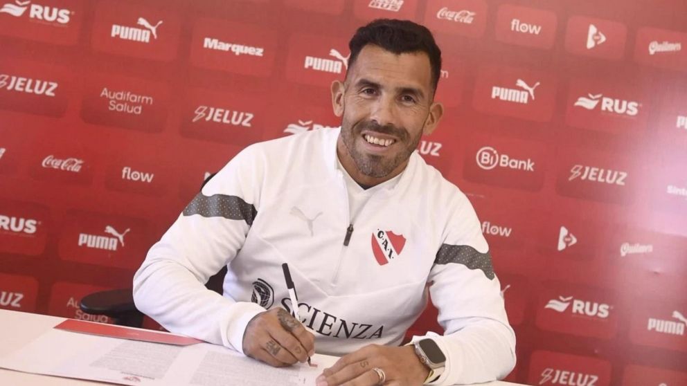 Sonríe Tevez: Ávalos completó el póker de refuerzos de Independiente