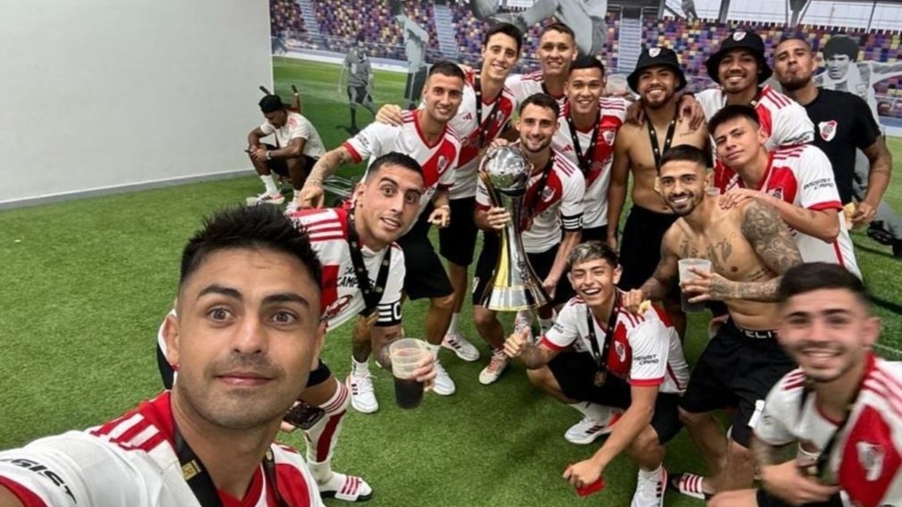 La polémica foto de Salomón Rondón en los festejos del River campeón