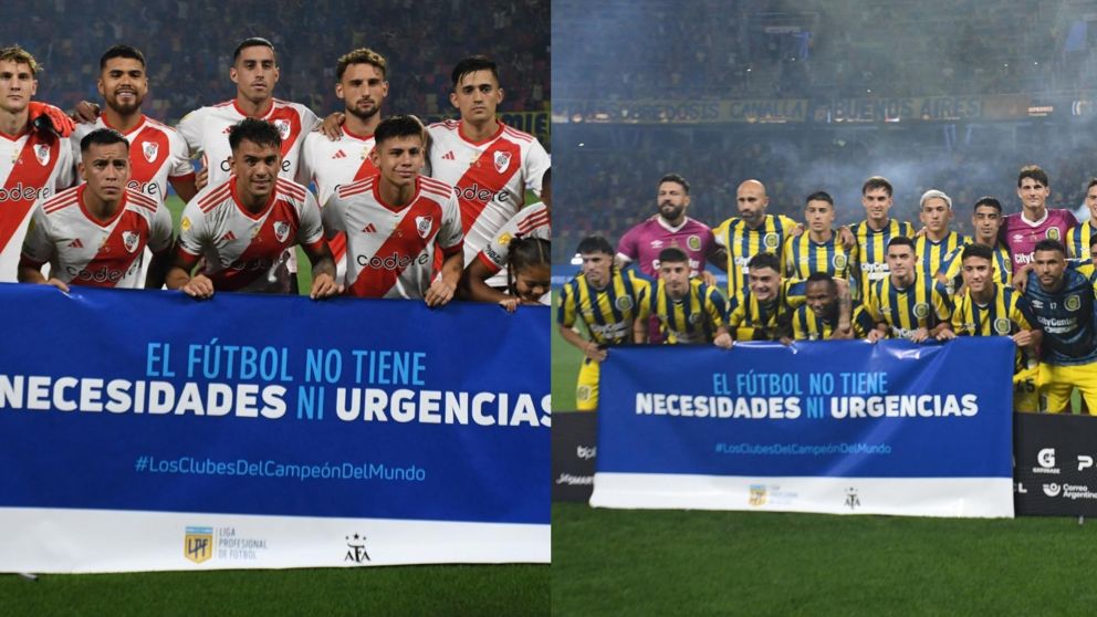 La AFA liquidó el DNU de Milei con un fuerte mensaje en la final del Trofeo de Campeones