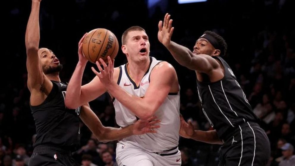 NBA: Denver Nuggets volvió a mostrar la fortaleza de un campeón ante Brooklyn Nets