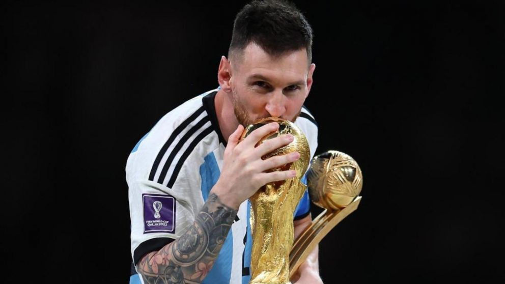 Messi subi� un impactante posteo a un a�o de Argentina campeona en Qatar 2022