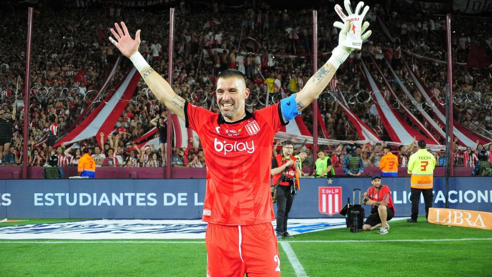 Andújar habló de su retiro tras ganar la Copa Argentina con Estudiantes: "No sé si ..."