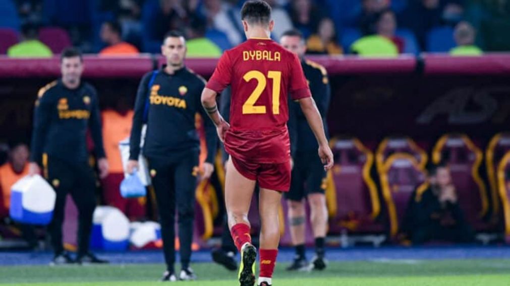 Dybala salió lesionado y Martínez Quarta convirtió en el Roma vs. Fiorentina