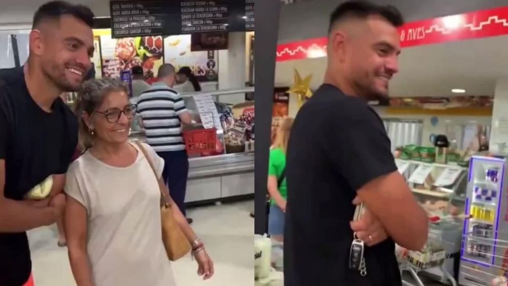 El ins�lito momento que vivi� Chiquito Romero con una fan�tica en un supermercado