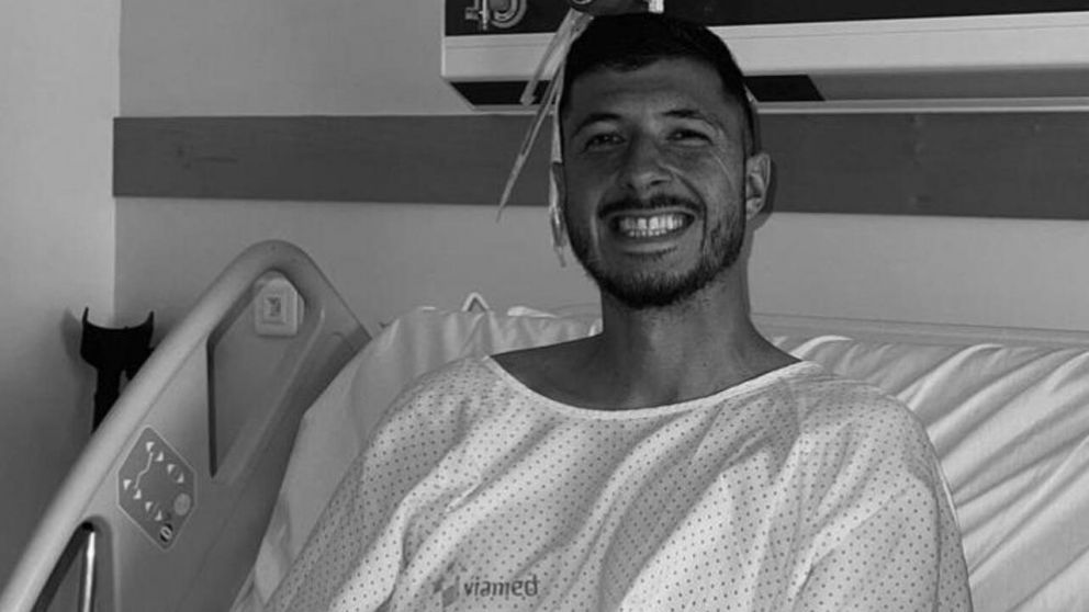 Guido Rodríguez se operó de su fractura y dejó un sentido mensaje en su Instagram
