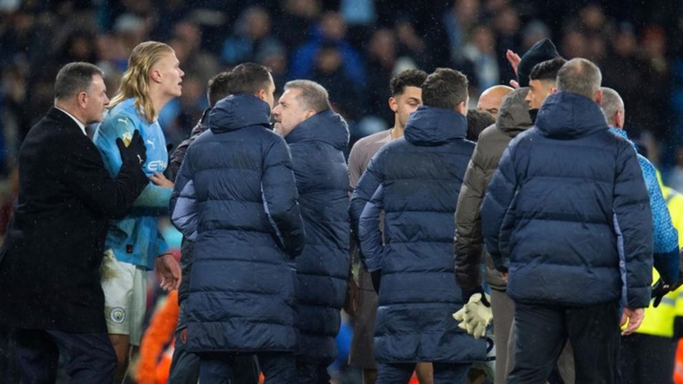 ¡Escándalo! El picante cruce entre Lo Celso y Haaland tras el épico empate entre Manchester City y Tottenham