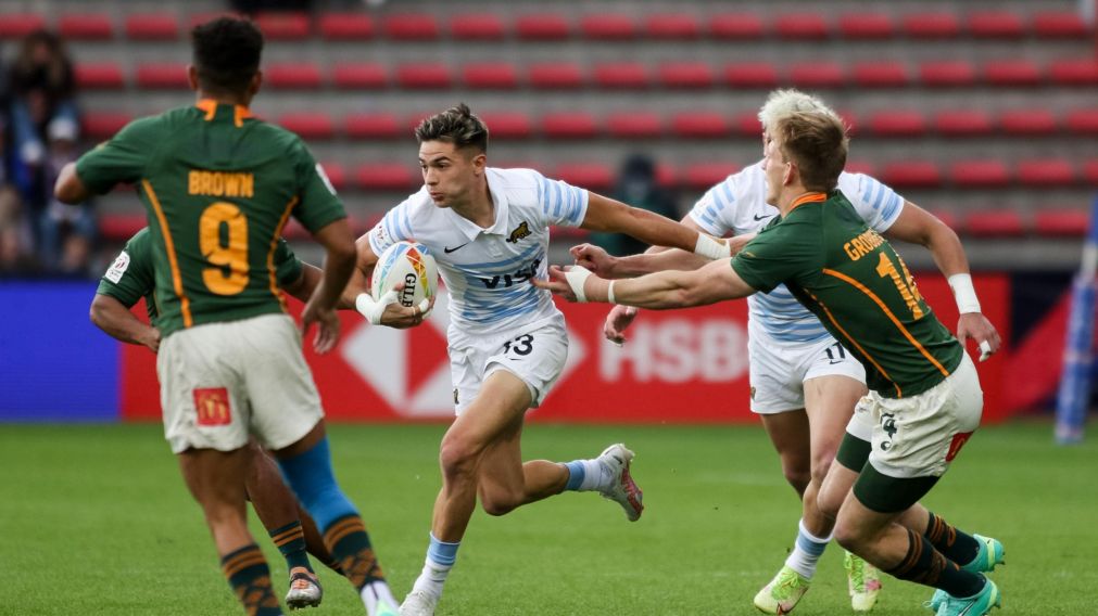 Seven de Dubai: Los Pumas no pudieron con los Springboks