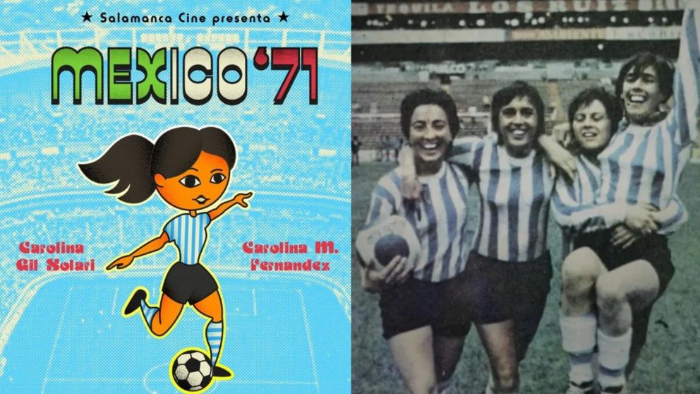 Llega "México 71" a los cines: la película de la primera hazaña de la Selección Argentina de fútbol femenino