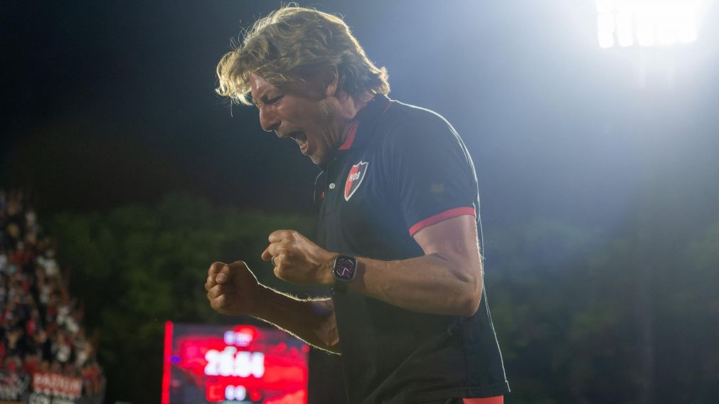 Heinze dio una increíble conferencia de prensa en su despedida de Newell´s
