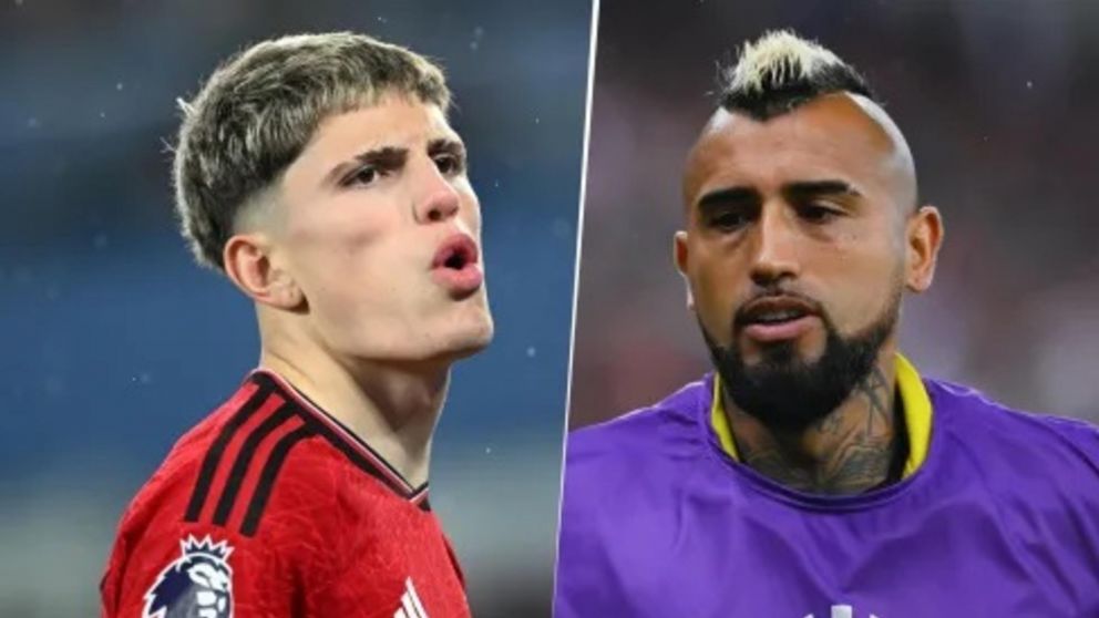 Arturo Vidal criticó sin piedad un aspecto del golazo de chilena de Garnacho: qué dijo