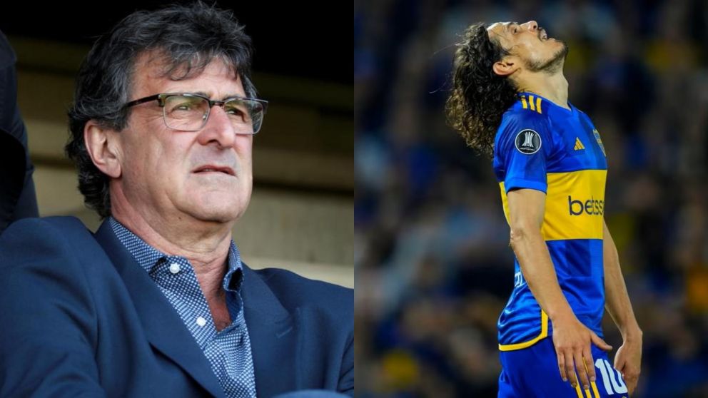Kempes se refirió al nivel de Cavani en Boca y a su falta de gol: “Se ha transformado…”