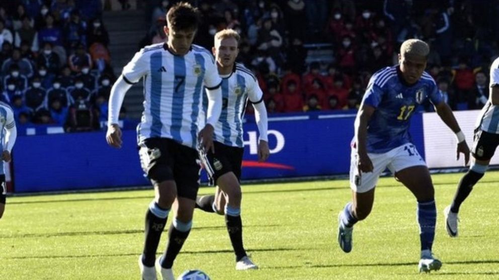La Selección Argentina Sub 23 se comió una goleada ante Japón