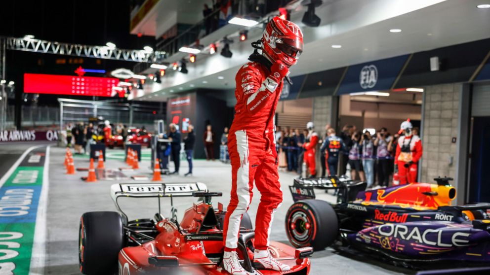 Fórmula 1: Leclerc se queda con la pole position en el GP de Las Vegas