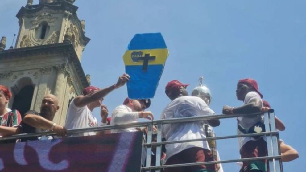 ¡Durísimo!: la provocación de Fluminense a Boca en los festejos de la Copa Libertadores