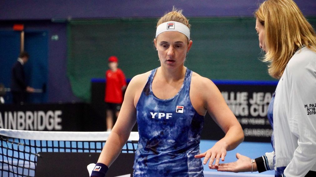 Billie Jean King Cup: Podoroska decepciona y Argentina cae 3 a 1 frente a Eslovaquia